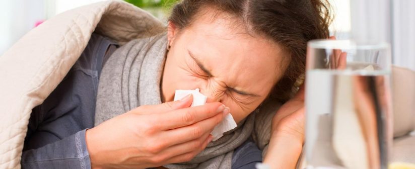 STOP THE SPREAD OF COLD AND FLU GERMS