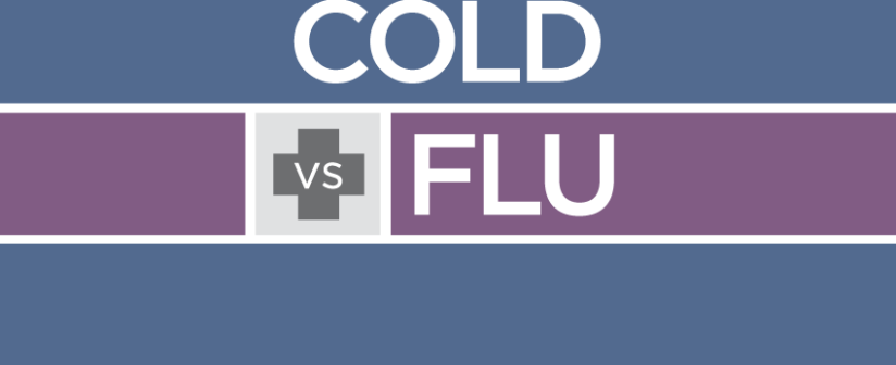 Difference between a cold and the flu